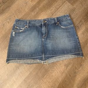 American Eagle Denim Mini Skirt